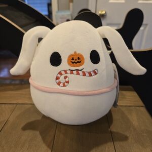 Disney Nightmare Before Christmas Zero Squishmallow Plush - New